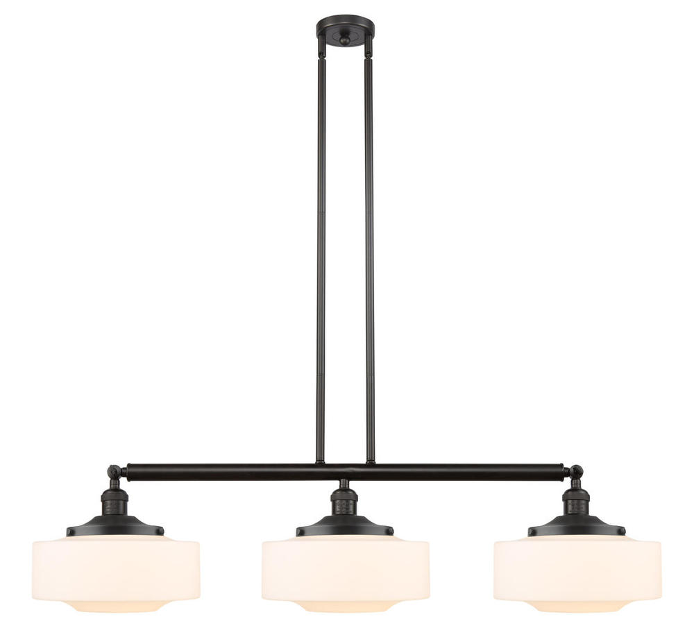 Bridgeton - 3 Light - 44 inch - Oil Rubbed Bronze - Stem Hung - Adjustable Island Light