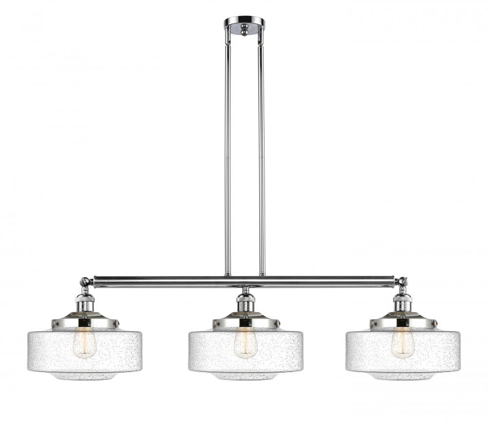 Bridgeton - 3 Light - 44 inch - Polished Chrome - Stem Hung - Adjustable Island Light