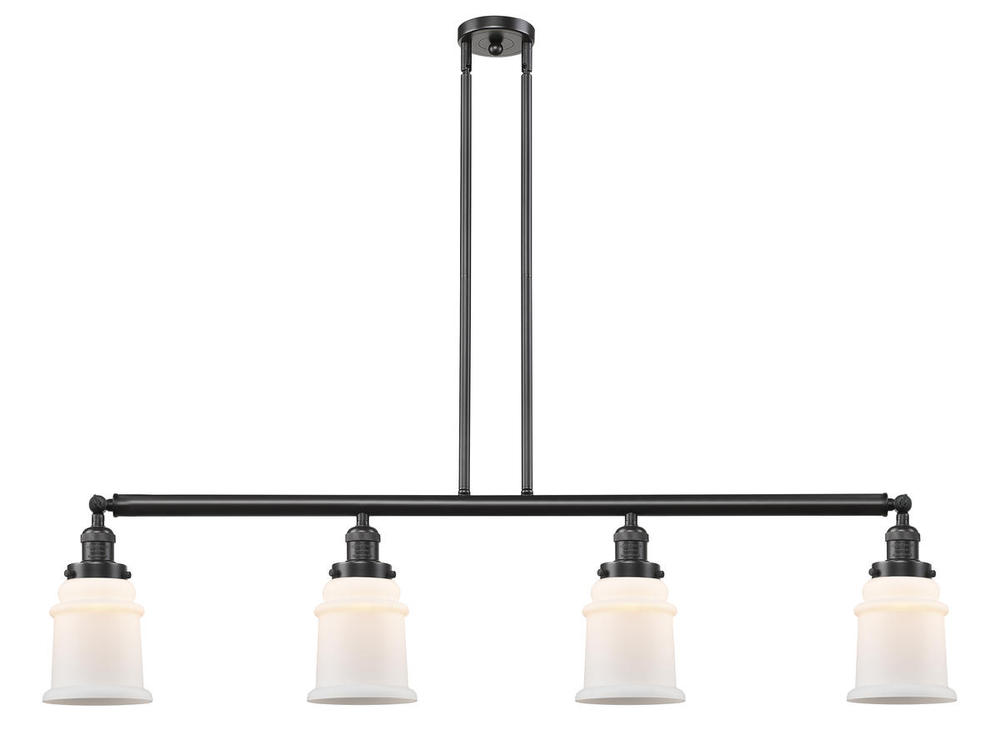 Canton - 4 Light - 51 inch - Oil Rubbed Bronze - Stem Hung - Island Light