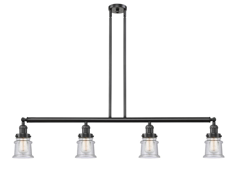 Canton - 4 Light - 51 inch - Oil Rubbed Bronze - Stem Hung - Island Light