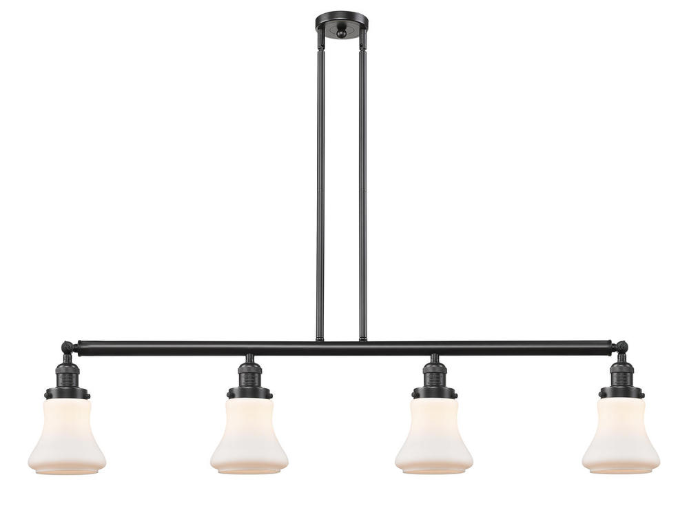 Bellmont - 4 Light - 51 inch - Oil Rubbed Bronze - Stem Hung - Island Light