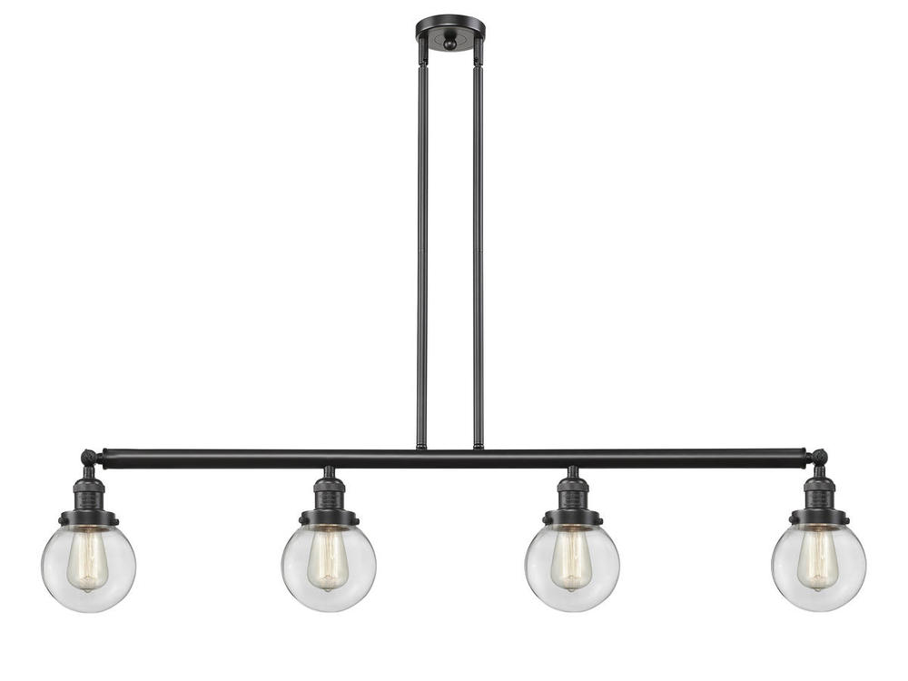Beacon - 4 Light - 51 inch - Oil Rubbed Bronze - Stem Hung - Island Light