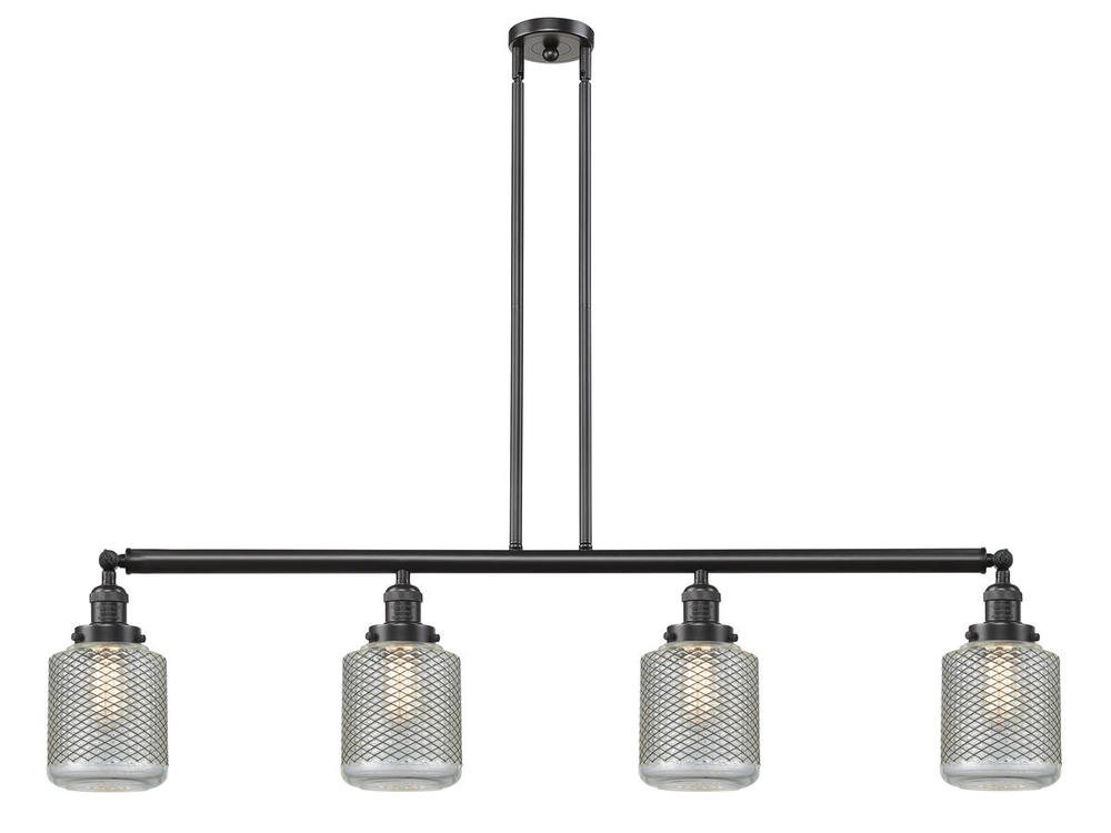 Stanton - 4 Light - 51 inch - Oil Rubbed Bronze - Stem Hung - Island Light