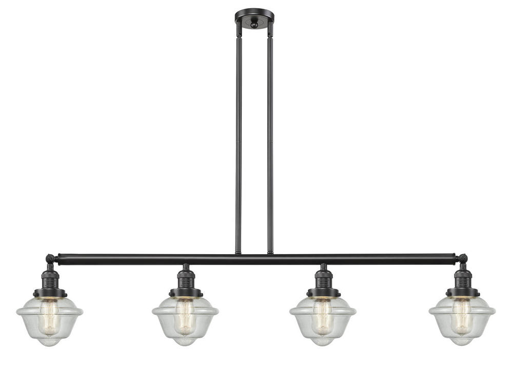 Oxford - 4 Light - 52 inch - Oil Rubbed Bronze - Stem Hung - Island Light