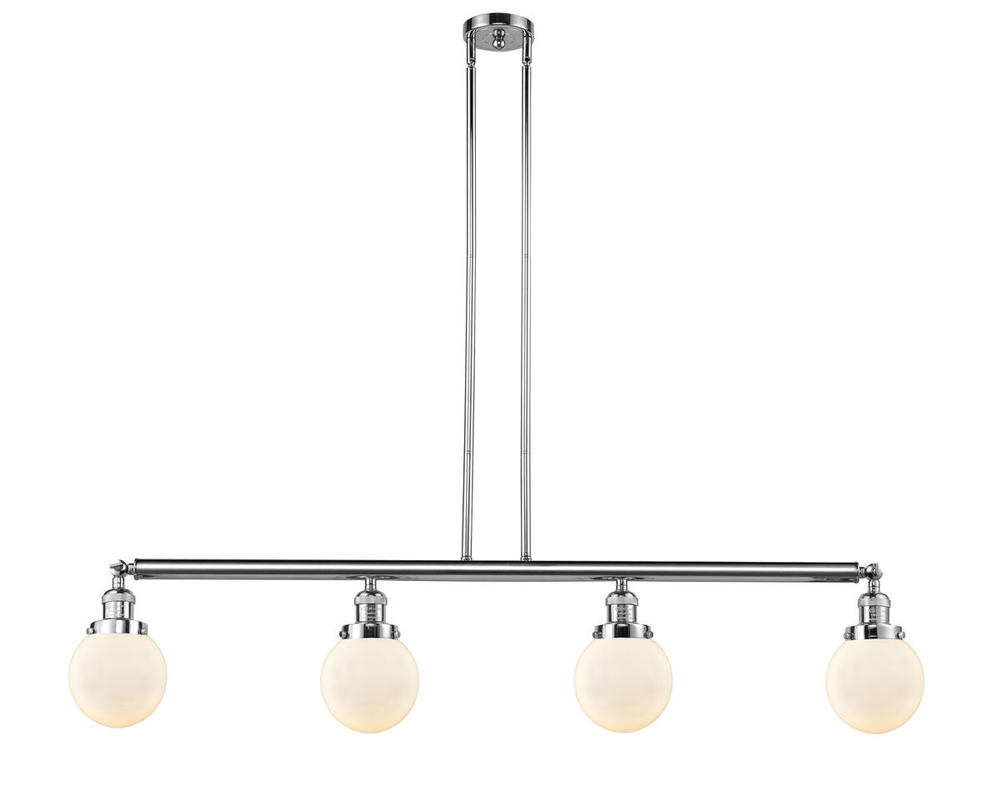 Beacon - 4 Light - 51 inch - Polished Chrome - Stem Hung - Adjustable Island Light