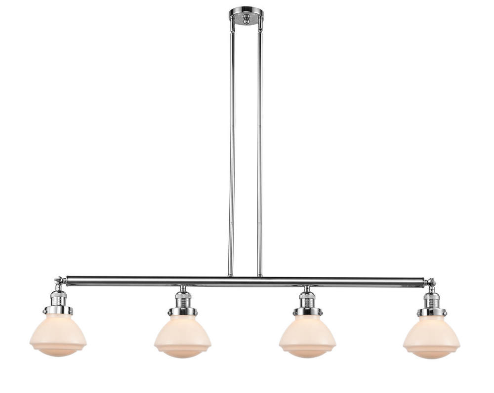 Olean - 4 Light - 51 inch - Polished Chrome - Stem Hung - Adjustable Island Light