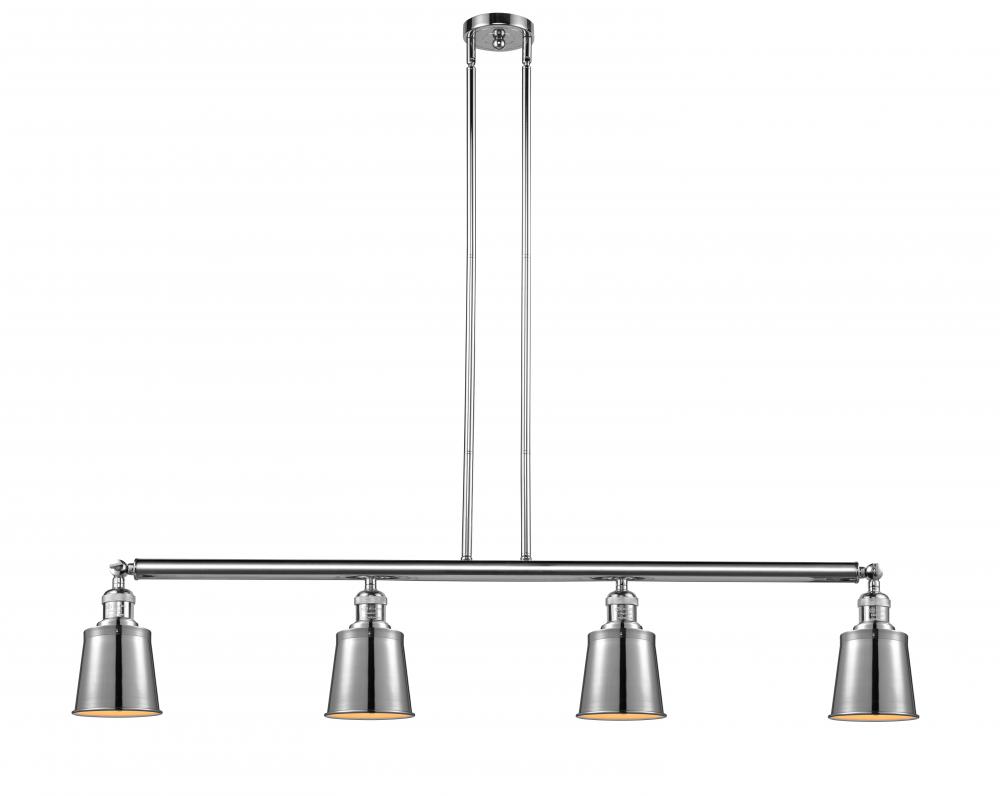 Addison - 4 Light - 50 inch - Polished Chrome - Stem Hung - Adjustable Island Light