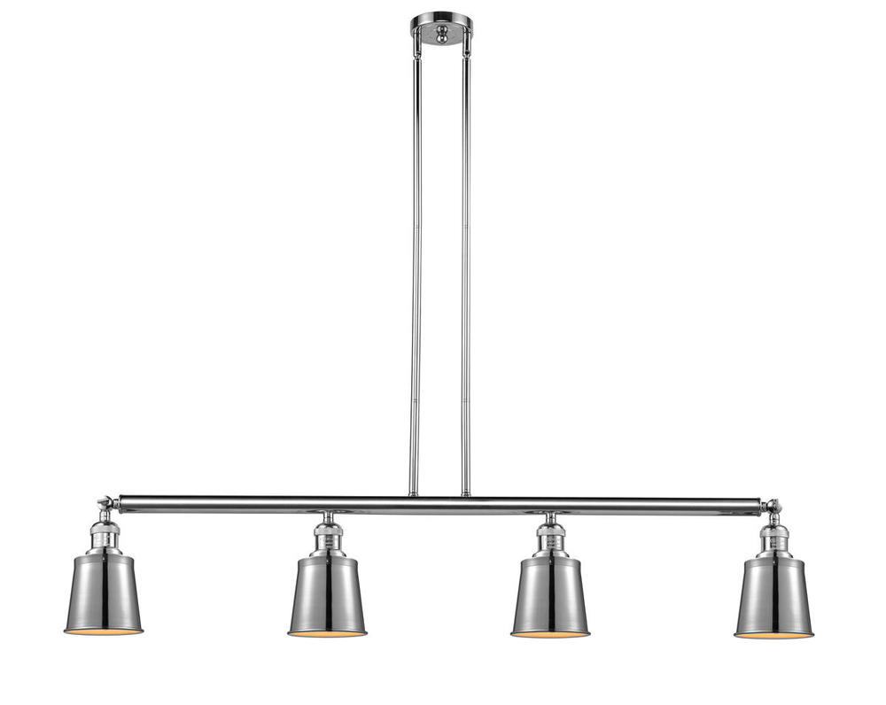 Addison - 4 Light - 50 inch - Polished Chrome - Stem Hung - Adjustable Island Light