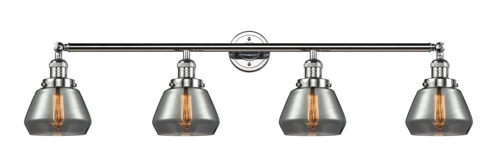 Fulton - 4 Light - 43 inch - Polished Chrome - Adjustable Bath Vanity Light