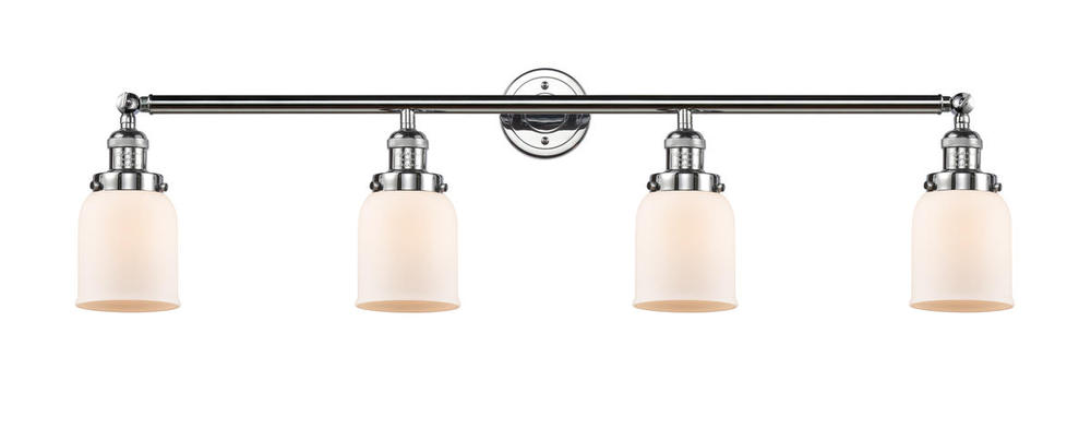 Bell - 4 Light - 42 inch - Polished Chrome - Adjustable Bath Vanity Light