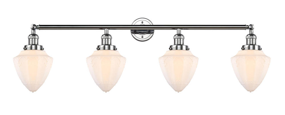 Bullet - 4 Light - 46 inch - Polished Chrome - Adjustable Bath Vanity Light