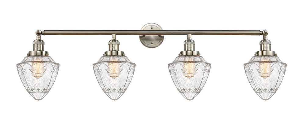 Bullet - 4 Light - 46 inch - Brushed Satin Nickel - Adjustable Bath Vanity Light
