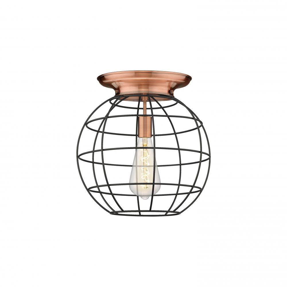 Beacon - 1 Light - 16 inch - Antique Copper - Flush Mount