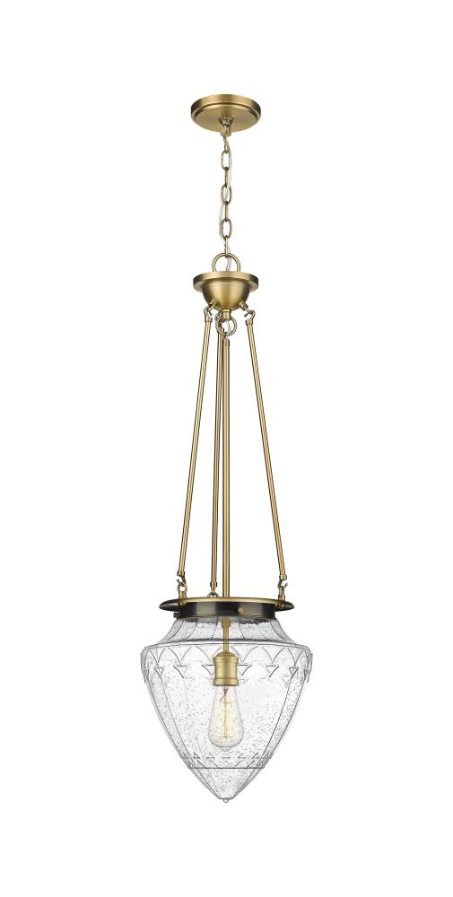 Beacon - 1 Light - 14 inch - Brushed Brass - Chain Hung - Pendant