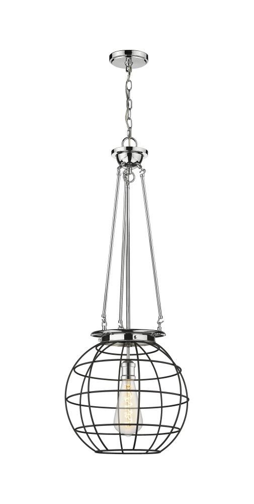 Beacon - 1 Light - 16 inch - Polished Chrome - Chain Hung - Pendant
