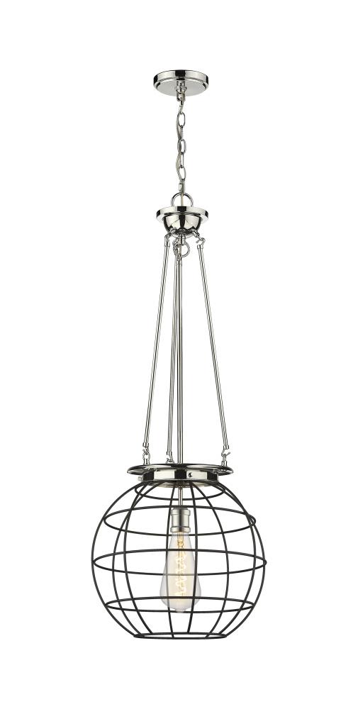 Beacon - 1 Light - 16 inch - Polished Nickel - Chain Hung - Pendant