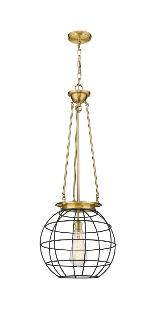 Beacon - 1 Light - 16 inch - Satin Gold - Chain Hung - Pendant