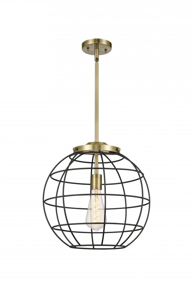 Lake Placid - 1 Light - 16 inch - Antique Brass - Pendant