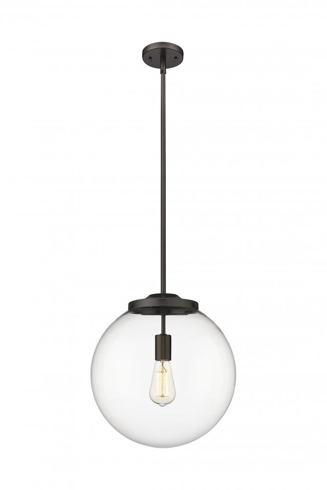 Beacon - 1 Light - 16 inch - Oil Rubbed Bronze - Stem Hung - Pendant