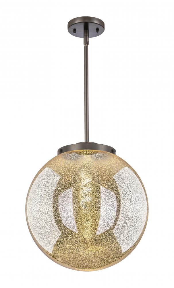 Beacon - 1 Light - 16 inch - Oil Rubbed Bronze - Stem Hung - Pendant