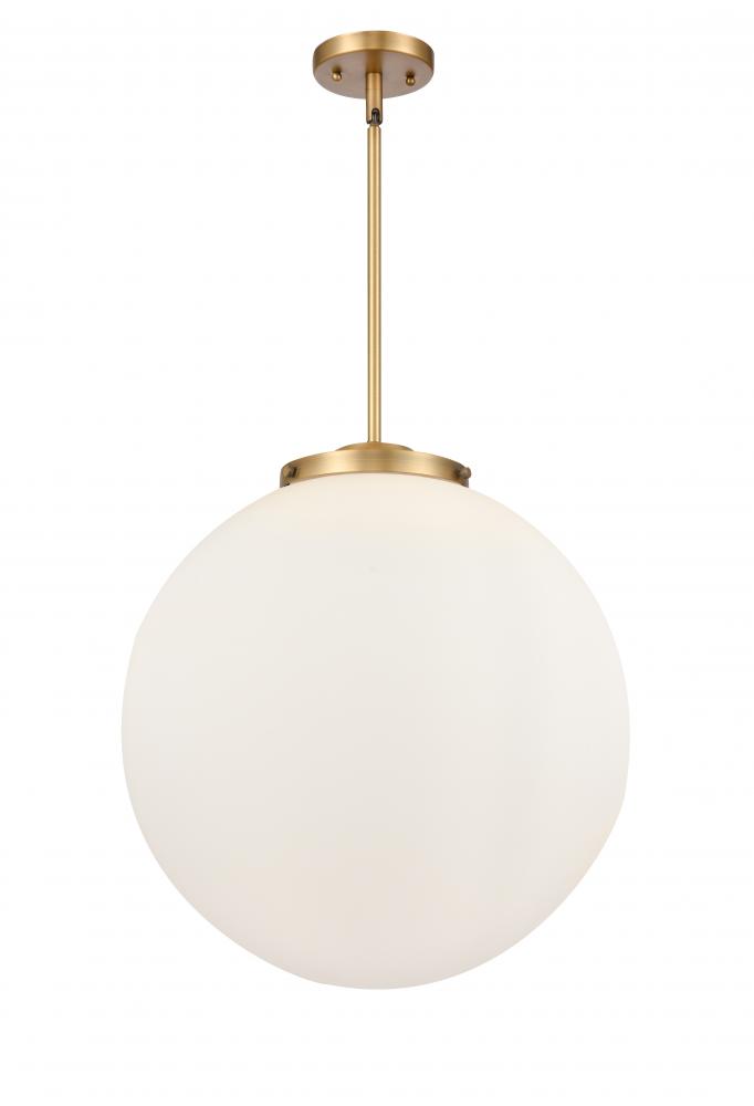 Beacon - 3 Light - 18 inch - Brushed Brass - Stem hung - Pendant