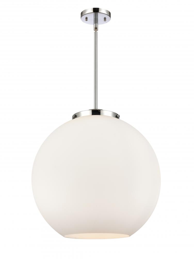 Athens - 3 Light - 18 inch - Polished Chrome - Stem hung - Pendant