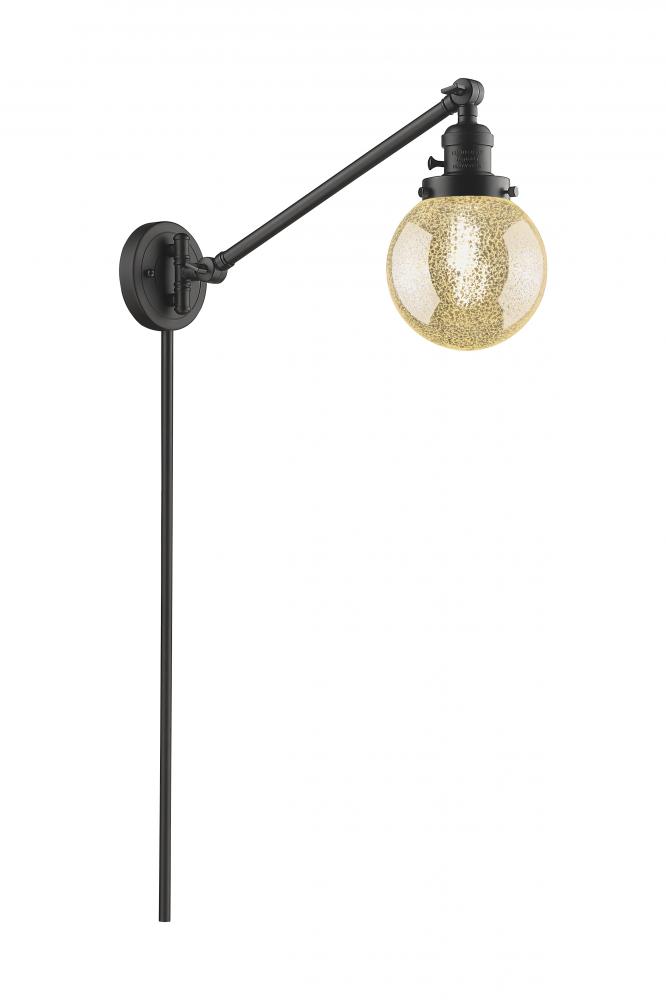 Beacon - 1 Light - 6 inch - Oil Rubbed Bronze -Adjustable Swing Arm