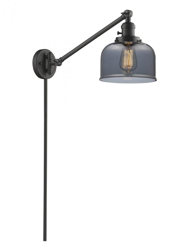 Bell - 1 Light - 8 inch - Oil Rubbed Bronze -Adjustable Swing Arm