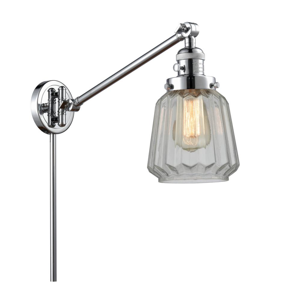 Chatham - 1 Light - 8 inch - Polished Chrome -Adjustable Swing Arm