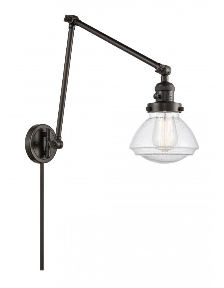 Olean - 1 Light - 9 inch - Oil Rubbed Bronze -Adjustable Swing Arm