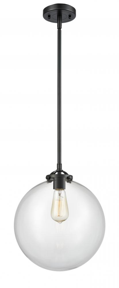 Beacon - 1 Light - 12 inch - Oil Rubbed Bronze - Stem hung - Mini Pendant