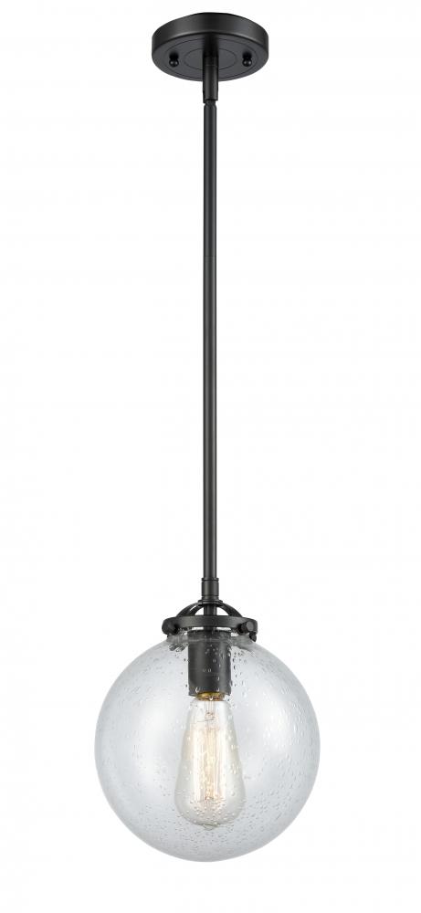 Beacon - 1 Light - 8 inch - Oil Rubbed Bronze - Stem hung - Mini Pendant