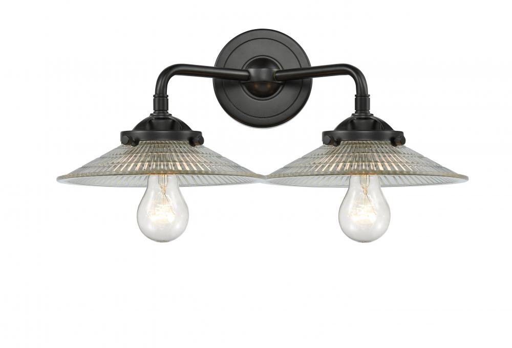 Halophane 2 Light Bath Vanity Light