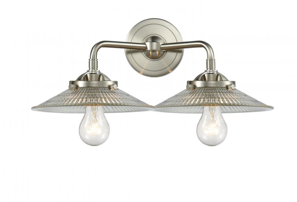 Halophane 2 Light Bath Vanity Light