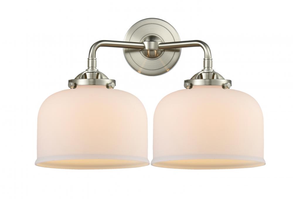 Large Bell 2 Light Bath Vanity Light