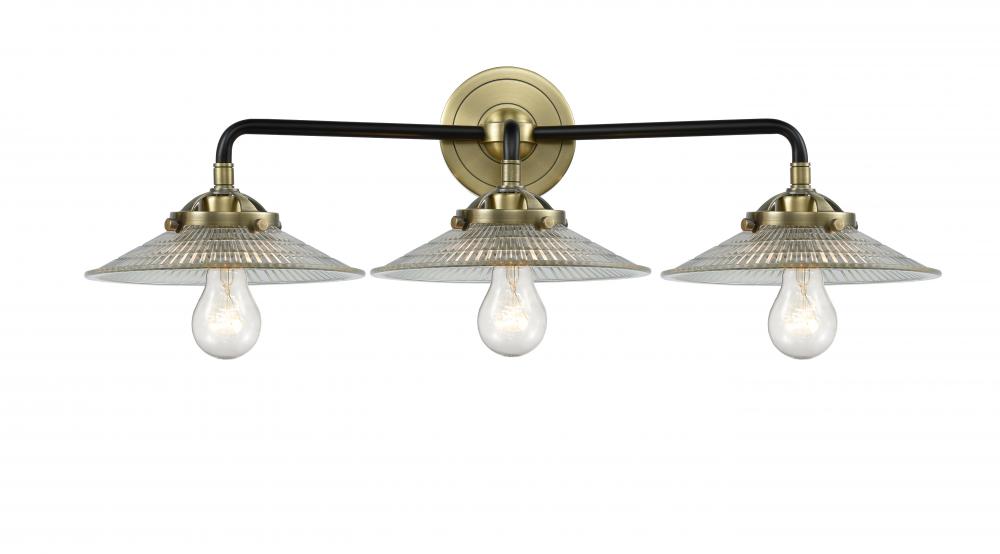Halophane 3 Light Bath Vanity Light