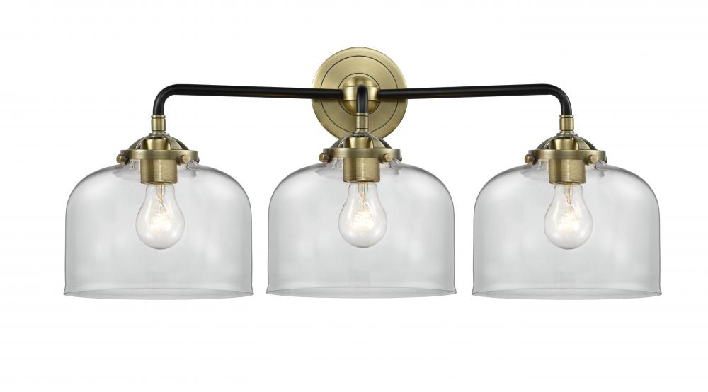Large Bell 3 Light Bath Vanity Light