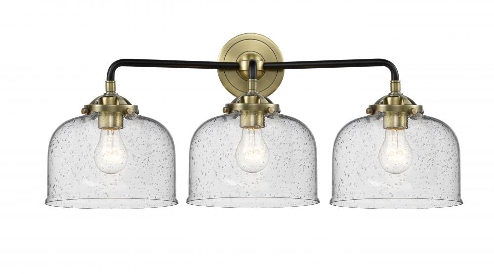 Large Bell 3 Light Bath Vanity Light