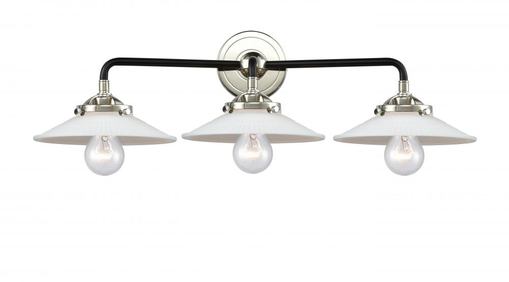 Halophane 3 Light Bath Vanity Light