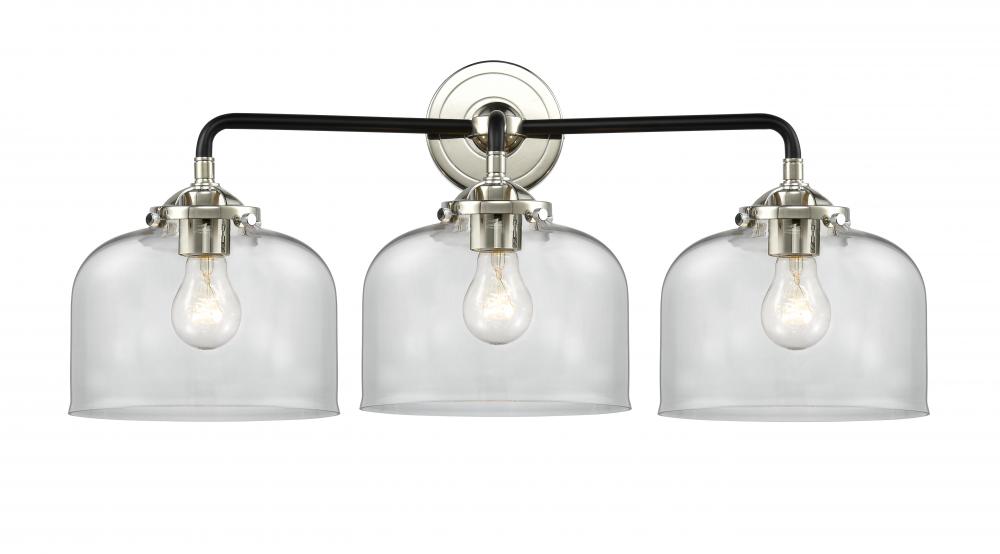 Large Bell 3 Light Bath Vanity Light