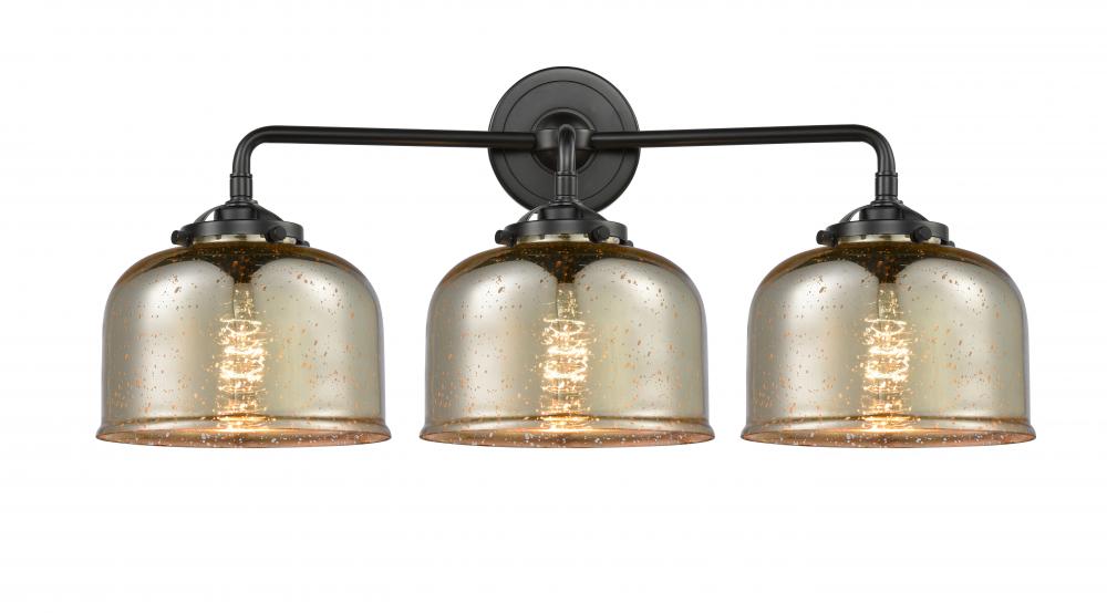 Large Bell 3 Light Bath Vanity Light