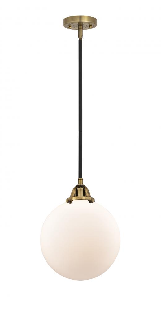 Beacon - 1 Light - 10 inch - Black Antique Brass - Stem hung - Mini Pendant