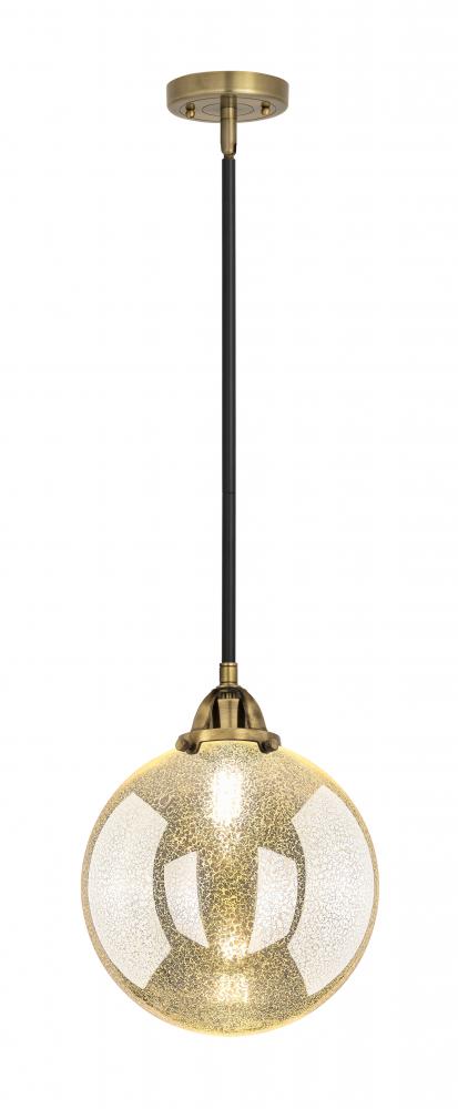 Beacon - 1 Light - 10 inch - Black Antique Brass - Stem hung - Mini Pendant