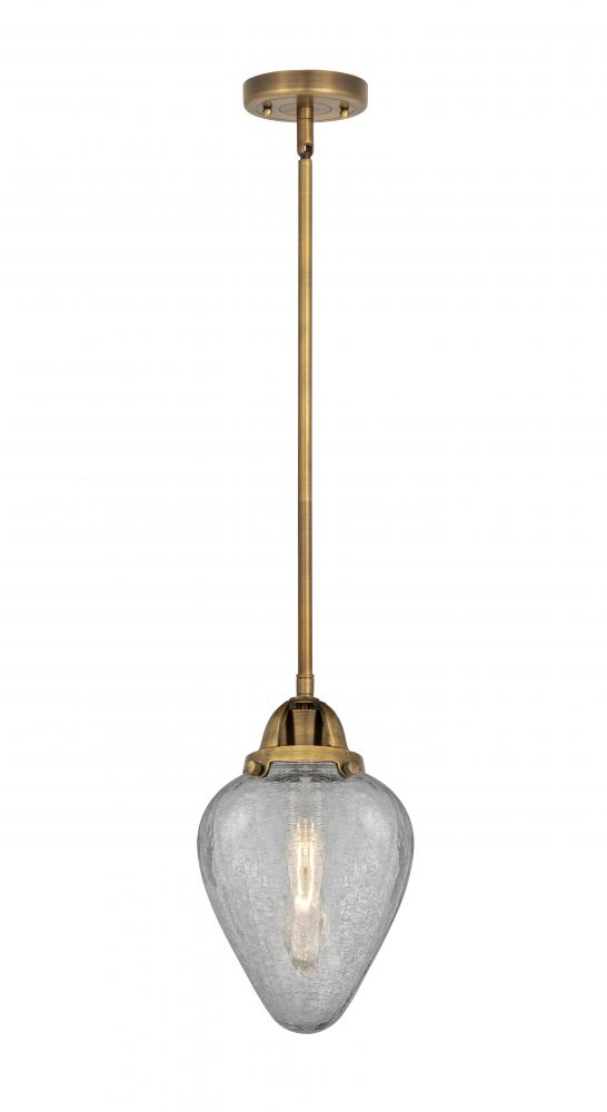 Geneseo - 1 Light - 7 inch - Brushed Brass - Stem hung - Mini Pendant