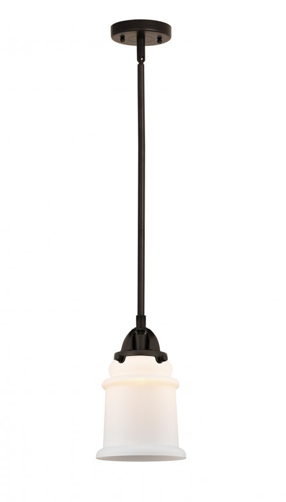 Canton - 1 Light - 6 inch - Oil Rubbed Bronze - Stem hung - Mini Pendant