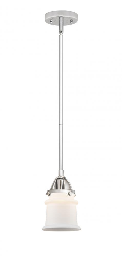 Canton - 1 Light - 5 inch - Polished Chrome - Stem hung - Mini Pendant