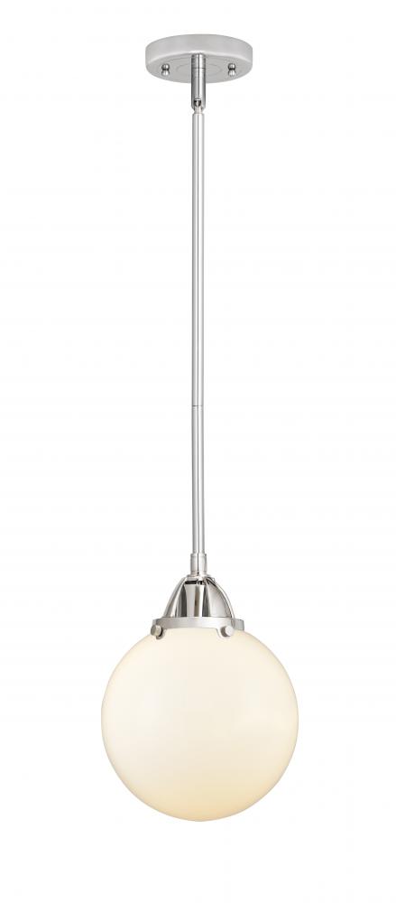 Beacon - 1 Light - 8 inch - Polished Chrome - Stem hung - Mini Pendant