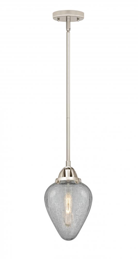 Geneseo - 1 Light - 7 inch - Polished Nickel - Stem hung - Mini Pendant