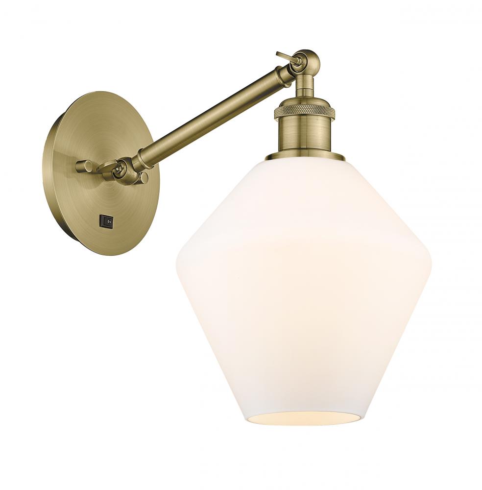 Cindyrella - 1 Light - 8 inch - Antique Brass - Adjustable Sconce