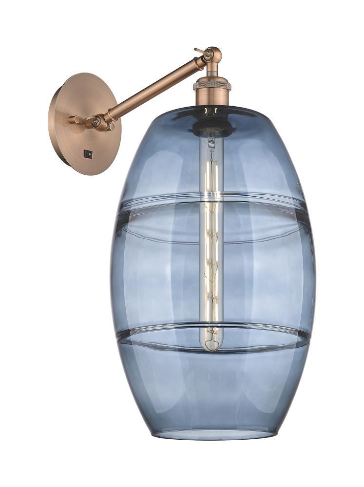 Vaz - 1 Light - 10 inch - Antique Copper - Adjustable - Sconce